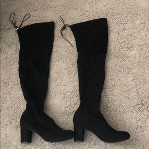 Nearly new size 10 thigh boots